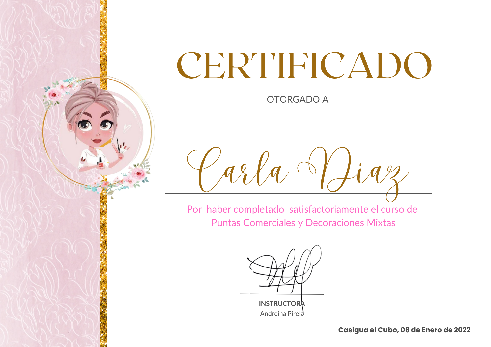 Certificado Puntas Comerciales
